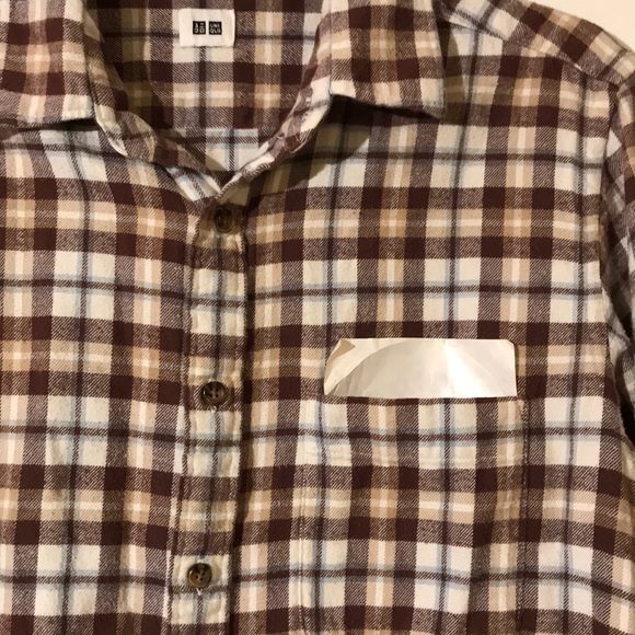 Men’s UniQlo Plaid Shirt - Picture 3 of 3